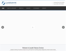 Tablet Screenshot of lassahnfiduciary.com